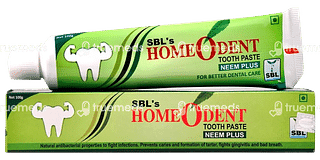 Sbl Homeodent Neem Plus Toothpaste 100 GM