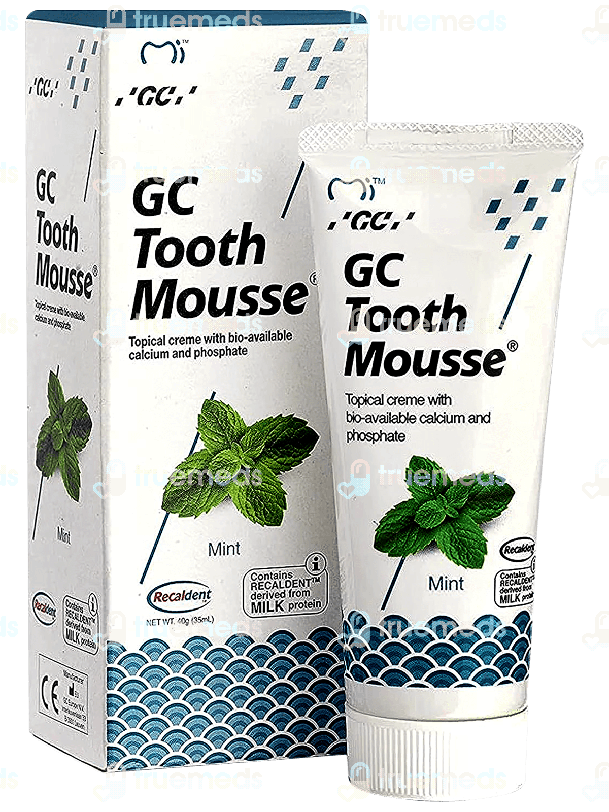 Toothpaste Dose Gc Tooth Mousse Mint Toothpaste 40 Gm - Uses, Side Effects, Dosage ...