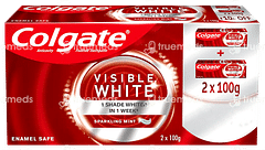 Colgate Visible White Toothpaste 100 GM Pack Of 2