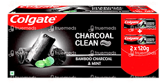 Colgate Charcoal Clean Toothpaste 120 GM Pack Of 2