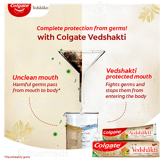 Colgate Vedshakti 200gm Pack Of 2 Toothpaste