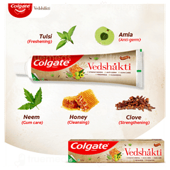 Colgate Vedshakti 200gm Pack Of 2 Toothpaste