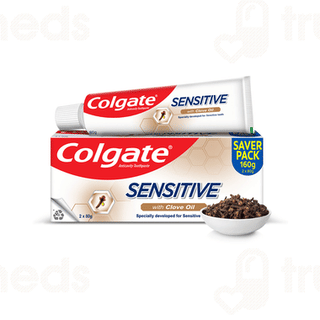 Colgate Sensitive Anticavity With Clove Oil Toothpaste 80gm Pack Of 2