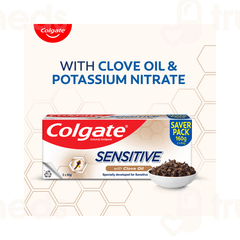 Colgate Sensitive Anticavity With Clove Oil Toothpaste 80gm Pack Of 2