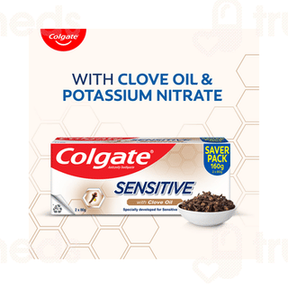 Colgate Sensitive Anticavity With Clove Oil Toothpaste 80gm Pack Of 2