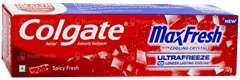 Colgate Maxfresh With Cooling Crystals New Spicy Fresh Red Gel Toothpaste 150Gm