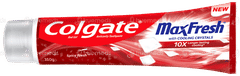 Colgate Maxfresh With Cooling Crystals New Spicy Fresh Red Gel Toothpaste 150gm
