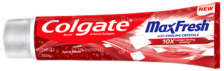 Colgate Maxfresh With Cooling Crystals Spicy Fresh Red Gel Toothpaste 150gm