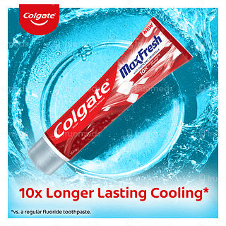 Colgate Maxfresh With Cooling Crystals Spicy Fresh Red Gel Toothpaste 150gm