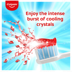 Colgate Maxfresh With Cooling Crystals New Spicy Fresh Red Gel Toothpaste 150gm