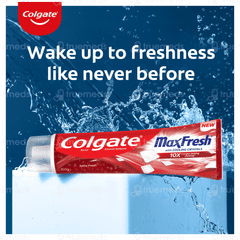 Colgate Maxfresh With Cooling Crystals New Spicy Fresh Red Gel Toothpaste 150gm