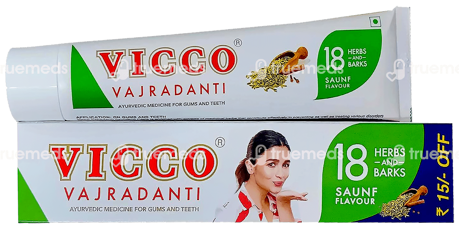 Vicco Vajradanti Saunf Toothpaste 80 Gm Uses, Side Effects, Dosage
