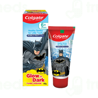 Colgate Kids 6+ Years Batman Bubble Fruit Flavour Toothpaste 80gm