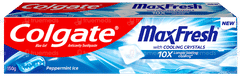 Colgate Maxfresh With Cooling Crystals New Peppermint Ice Blue Gel Toothpaste 150gm