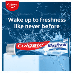 Colgate Maxfresh With Cooling Crystals New Peppermint Ice Blue Gel Toothpaste 150gm