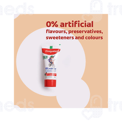 Colgate Kids 6 To 9 Years Natural Strawberry Mint Flavour Toothpaste 80gm