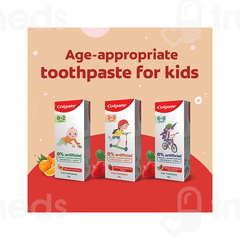 Colgate Kids 6 To 9 Years Natural Strawberry Mint Flavour Toothpaste 80gm