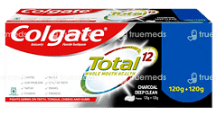 Colgate Total 12 Charcoal Deep Clean Toothpaste 120 GM