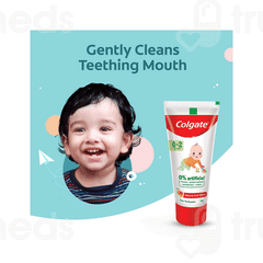 Colgate Kids 0 To 2 Years Natural Fruit Flavor Toothpaste 70gm