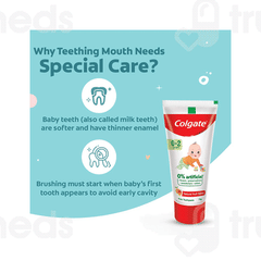 Colgate Kids 0 To 2 Years Natural Fruit Flavor Toothpaste 70gm