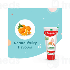Colgate Kids 0 To 2 Years Natural Fruit Flavor Toothpaste 70gm