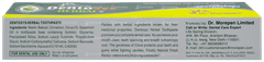 Dentosys Herbal Toothpaste 100gm With Toothbrush Free