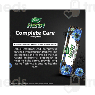 Dabur Complete Care Black Seed Herbal Toothpaste 150 GM