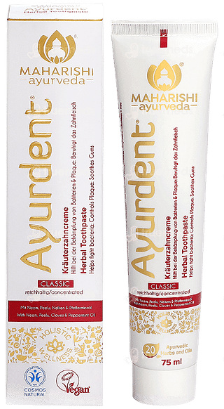 Maharishi Ayurveda Ayurdent Classic Toothpaste 75 GM