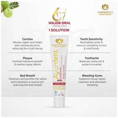 Maharishi Ayurveda Ayurdent Classic Herbal Toothpaste 75ml