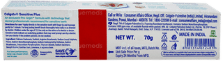 Colgate Sensitive Plus Toothpaste 70Gm