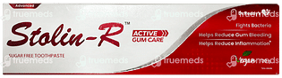 Advanced Stolin R Active Gum Care Sugar Free Toothpaste 120gm