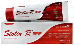 Advanced Stolin R Active Gum Care Sugar Free Toothpaste 70gm