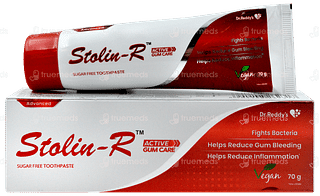 Advanced Stolin R Active Gum Care Sugar Free Toothpaste 70gm