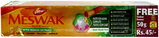Dabur Meswak Toothpaste 200gm With Dabur Honey 50gm Free