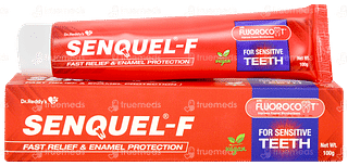 Senquel F Fast Relief And Enamel Protection Toothpaste 100gm