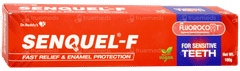 Senquel F Fast Relief And Enamel Protection Toothpaste 100gm