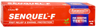 Senquel F Fast Relief And Enamel Protection Toothpaste 100gm