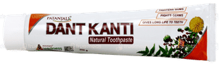 Patanjali Ayurveda Dant Kanti Natural Toothpaste 200gm With Tooth Brush Free