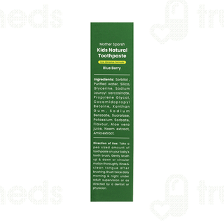 Mother Sparsh Kids Natural Blue Berry Toothpaste 50gm