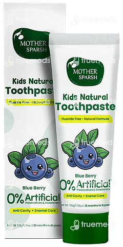 Mother Sparsh Kids Natural Blue Berry Toothpaste 50gm