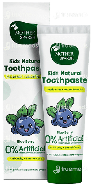 Mother Sparsh Kids Natural Blue Berry Toothpaste 50gm