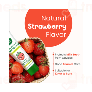 Mother Sparsh Kids Natural Strawberry Toothpaste 50gm