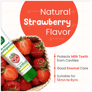 Mother Sparsh Kids Natural Strawberry Toothpaste 50gm