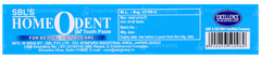 Sbl Homeodent Gel Tooth Paste 100gm