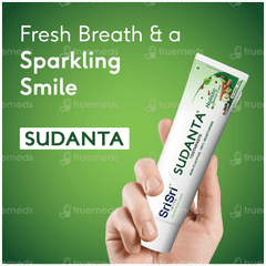Sri Sri Tattva Sudanta Toothpaste 200Gm With Bamboo Toothbrush Free