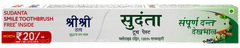 Sri Sri Tattva Sudanta Toothpaste 100Gm With Bamboo Toothbrush Free