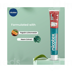 Nicotex Stain Removal Toothpaste 100gm
