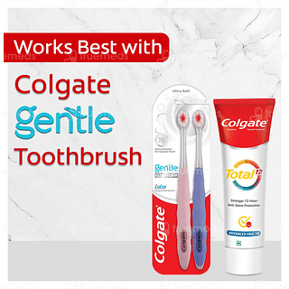 Colgate Total 12 Advanced Health Toothpaste 150gm With Free Toothbrush 1