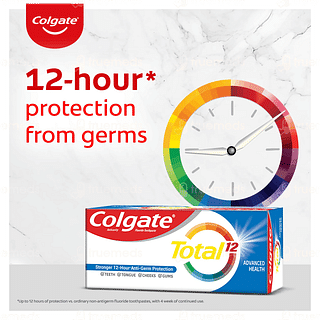 Colgate Total 12 Advanced Health Toothpaste 150gm With Free Toothbrush 1