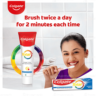 Colgate Total 12 Advanced Health Toothpaste 150gm With Free Toothbrush 1